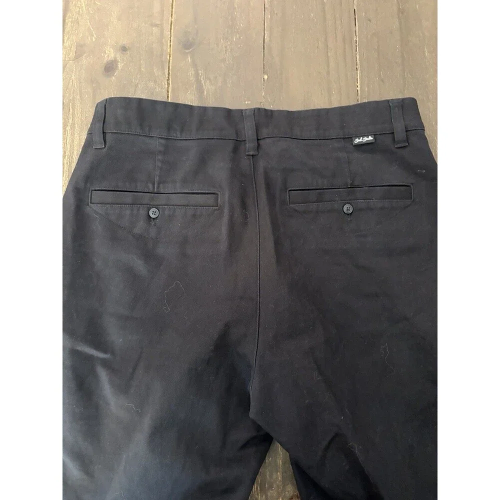 Bad Birdie Golf Pants Mens Size 30x30 Black Pockets Logo Performance